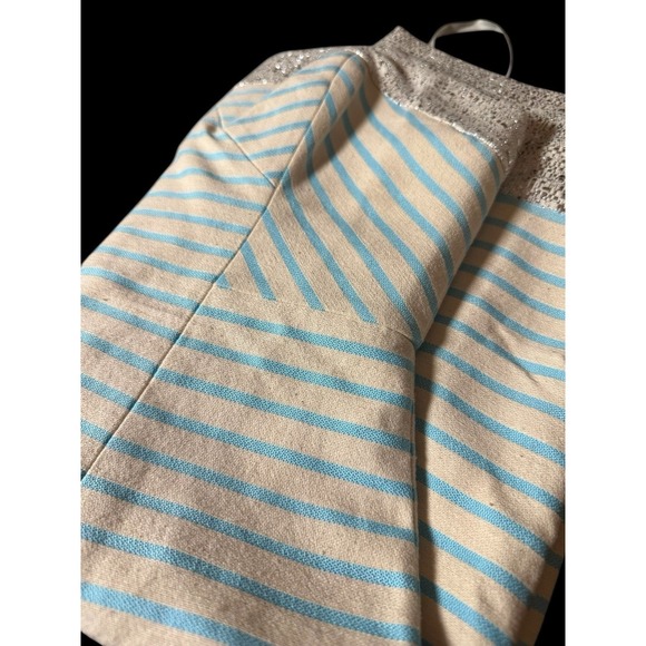 Lilly Pulitzer Strapless Remi Dress 2 Blue Metallic Y2K Sorority‎ Party Cocktail - Picture 14 of 14